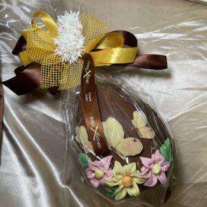 UOVO DECORATO CIOCCOLATO DOLCERIA ZANLARI