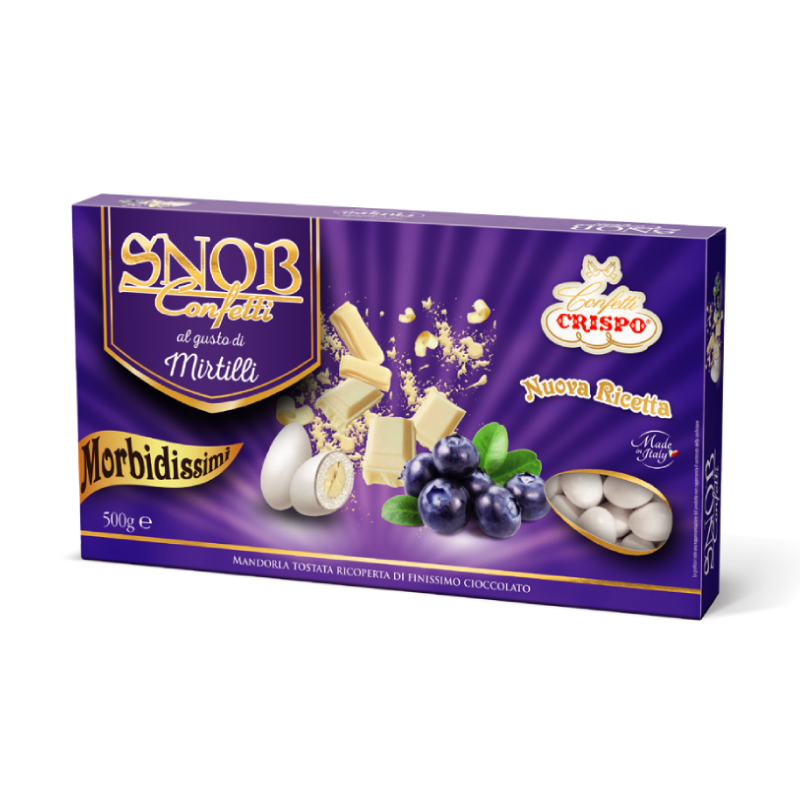 CONFETTI AL MIRTILLO SNOB CRISPO