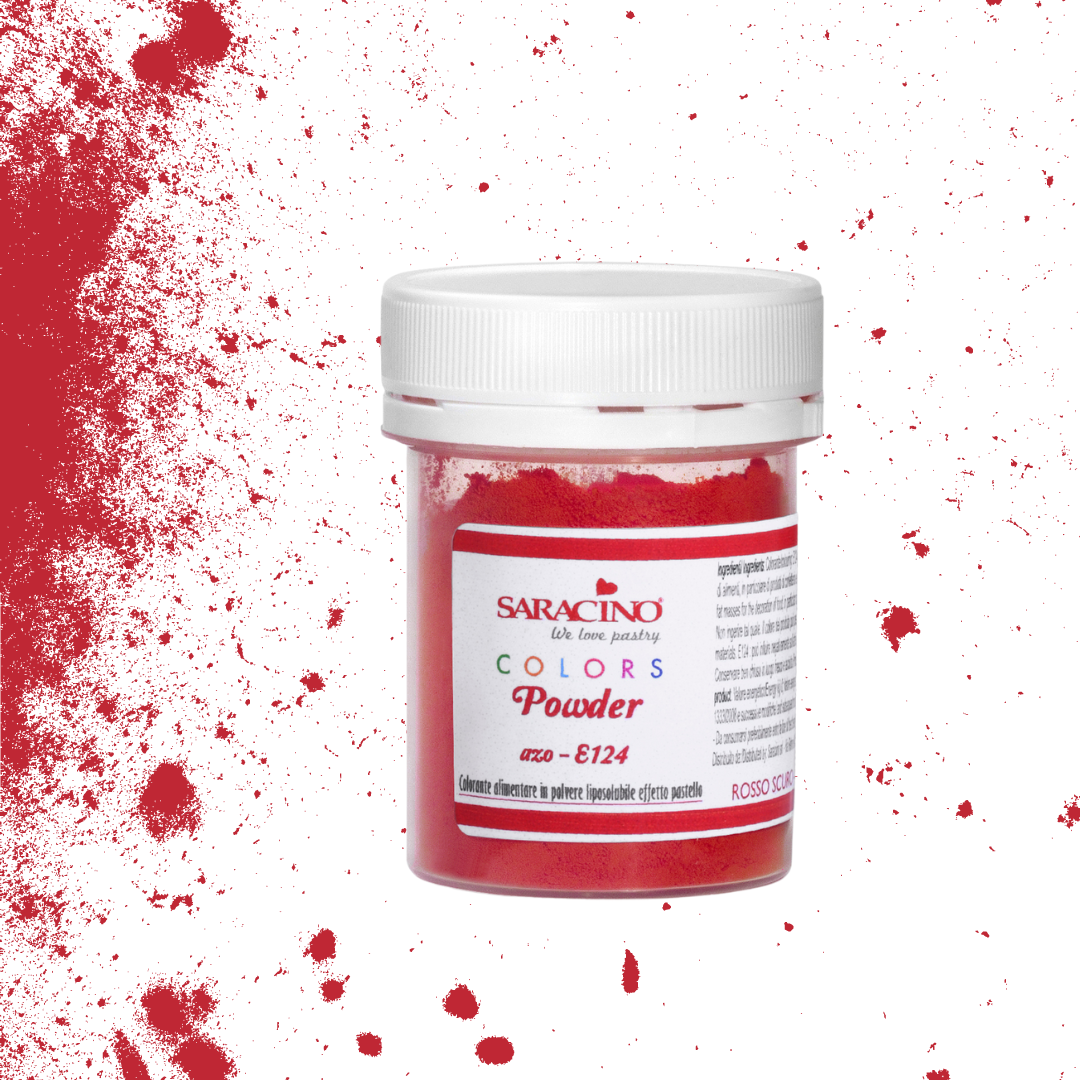 COLORANTE ROSSO IN POLVERE SARACINO 5G