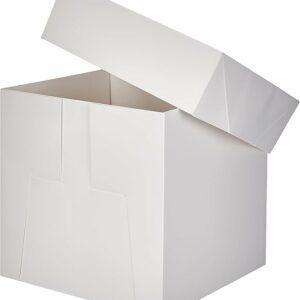 SCATOLA PER TORTE 26,5x26,5X25CM DECORA